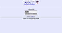 Desktop Screenshot of iworx.sd35.bc.ca